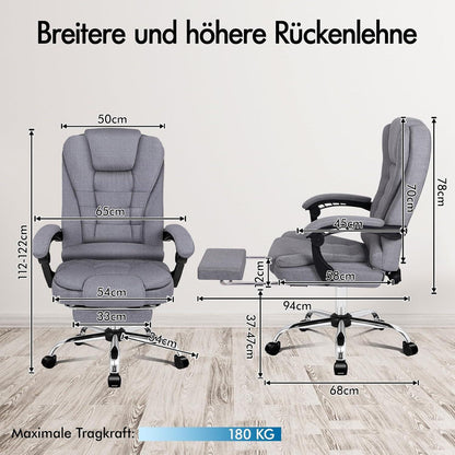 Ergonomischer Bürostuhl mit