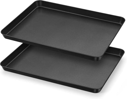 2er Set Antihaft Backblech Karbonstahl 40,5x30,4x2,5cm