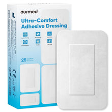 Sterile Wundpflaster 10x20 cm – Packung mit 25 Stück