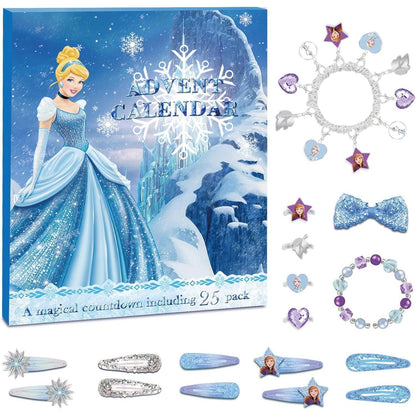 Adventskalender 2026 für Mädchen Frozen-Stil DIY Accessoires