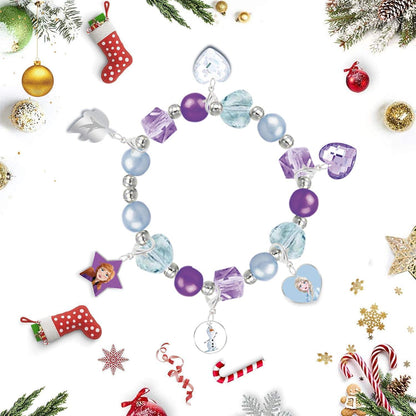 Adventskalender 2026 für Mädchen Frozen-Stil DIY Accessoires