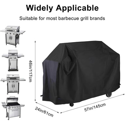 Grillabdeckung Wetterfest Gasgrill Abdeckung 145x61x117CM