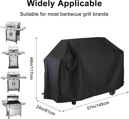 Grillabdeckung Wetterfest Gasgrill Abdeckung 145x61x117CM