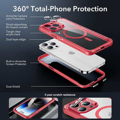 ESR iPhone 14 Pro Max Hülle MagSafe 360 Grad Schutz