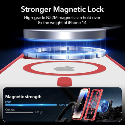 ESR iPhone 14 Pro Max Hülle MagSafe 360 Grad Schutz