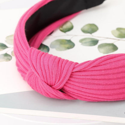 Breite Stirnbänder Haarreif Damen 4 Stück Boho Haarband