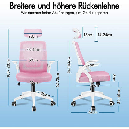 Ergonomischer Büro-Schreibtischstuhl mit