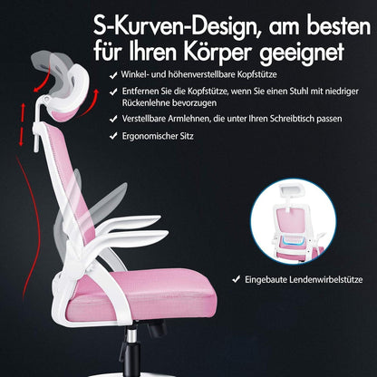 Ergonomischer Büro-Schreibtischstuhl mit