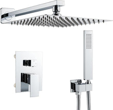 Moderne Namuoto Unterputz Regendusche Duschset Chrom