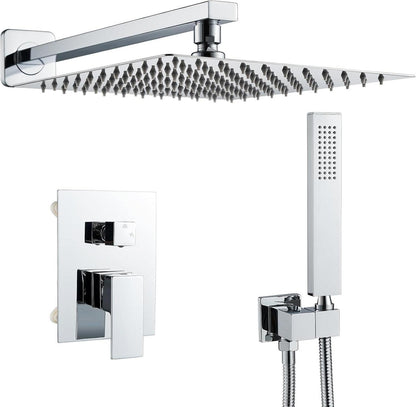 Moderne Namuoto Unterputz Regendusche Duschset Chrom