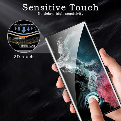 Schutzfolie Samsung Galaxy S22 Ultra 3D Vollständige Displayschutz, 2