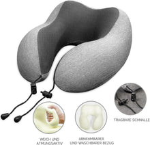 Z-hom Memory Foam Reise-Nackenkissen für Erwachsene - Grau