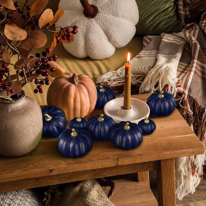 Künstliche Herbst Kürbisse Schaumstoff Dekoration Halloween