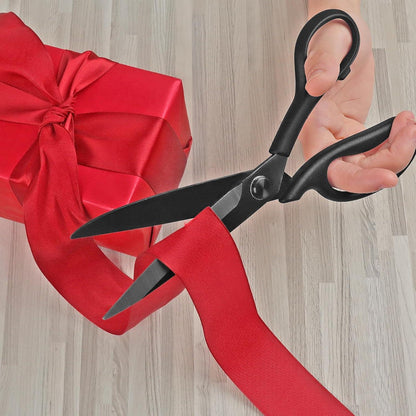 Nähschere Stoffschere professionell 23 cm Titanbeschichtung Schwarz