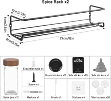 2-Teiliges Gewürzregal für Wand ohne Bohren - 12