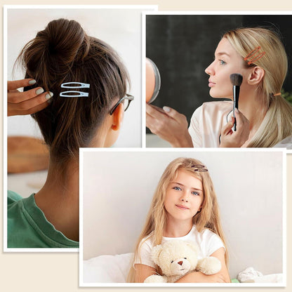 Haarspangen Set 20 Stück Mädchen Damen Metall Clips bunt Haarstyling Zubehör