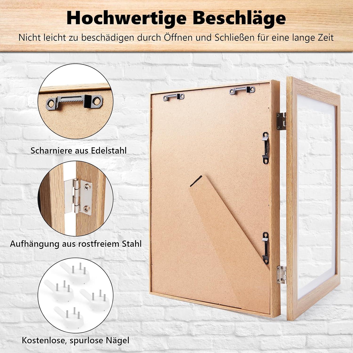 Kinderzeichnungen Rahmen A4 4er Set Acrylglas