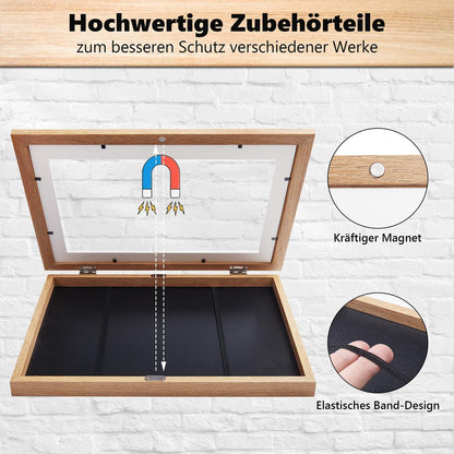 4er Set Bilderrahmen für A4 Kinderzeichnungen - MDF Kinderkunst