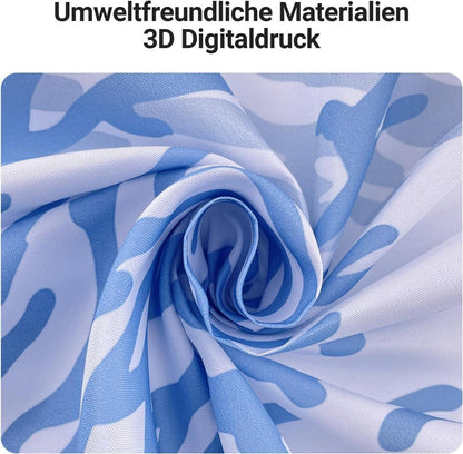 Duschvorhang Polyester Textil Unterwasseralgen Antischimmel 220x180cm