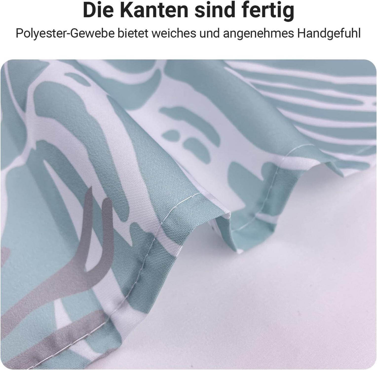 Lerores Duschvorhang 220x200cm Unterwasseralgen Antischimmel Polyester