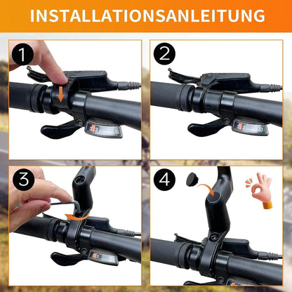 Fahrradspiegel 360° Drehbar – Klarer Rückspiegel für E-Bike & Co.