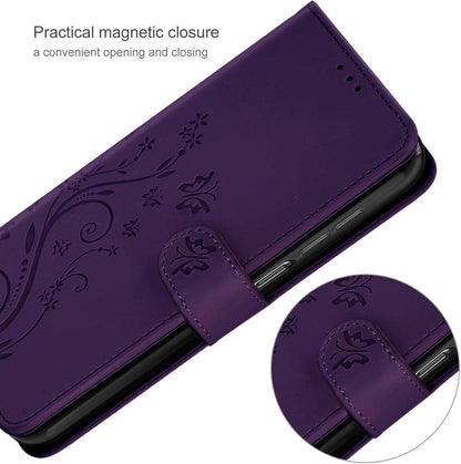 Samsung Galaxy A15 5G/4G Leder Wallet Flip Hülle mit Schutzfolie und