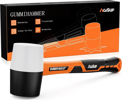 Gummihammer Allround Groß Indoor Outdoor 50mm Schwarz