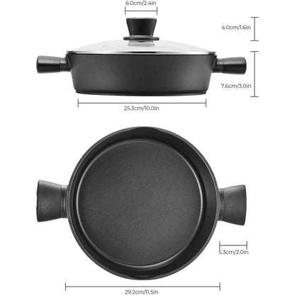Fadware Pfanne 28cm mit Deckel, Antihaftbeschichtet, für
