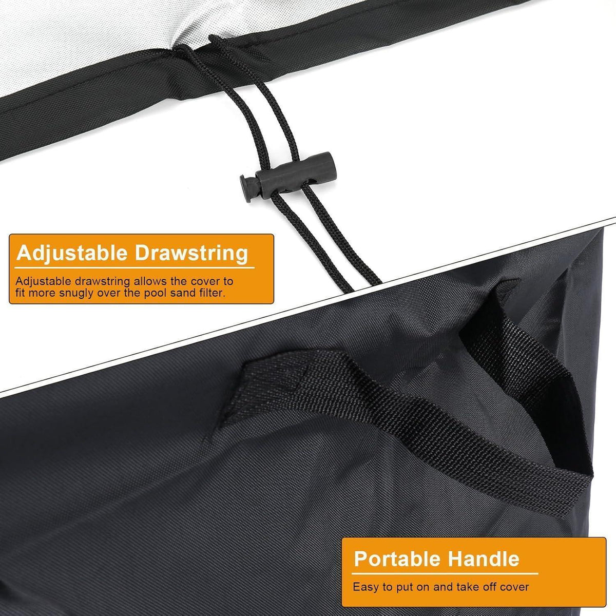 Poolpumpe Abdeckung 86x84x61cm – Wasserdicht & Windfest