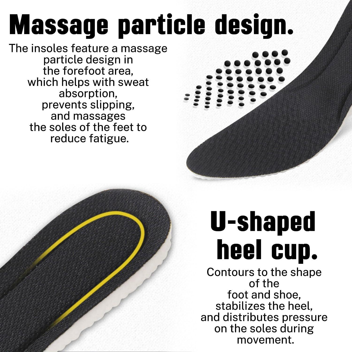 Sport Einlegesohlen Komfort & Dämpfung für Schuhe - Ideal für