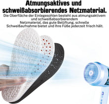 2 Paar Komfort Sport Einlegesohlen Schuhe Dämpfung Atmungsaktiv 42-43