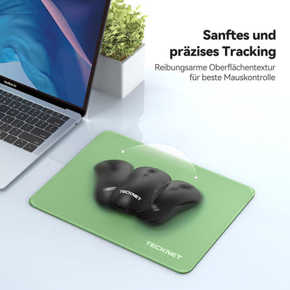 Gaming Mauspad 280x210mm rutschfest wasserdicht PC Büro Laptop Green
