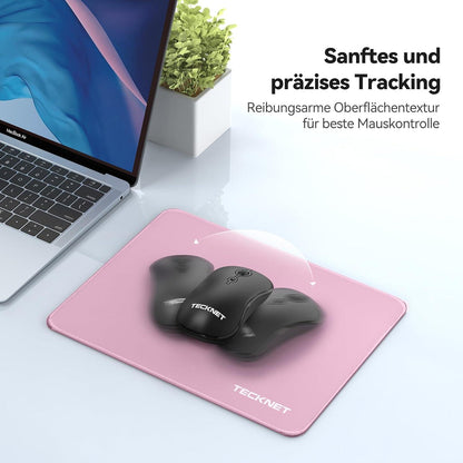 TECKNET Gaming Mauspad 280 x 210 mm Wasserdicht Rutschfester Gummi PC Büro