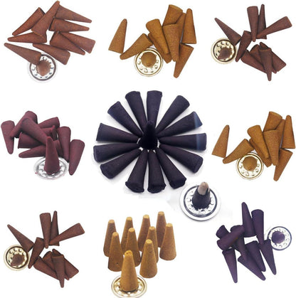 Räucherkegel Set 9 Incense Cones Mix Super Palo Santo Lavender