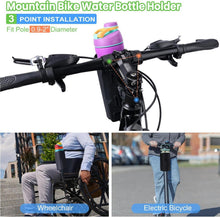 Wasserflaschenhalter Fahrrad 12-40oz Getränkehalter Schwarz
