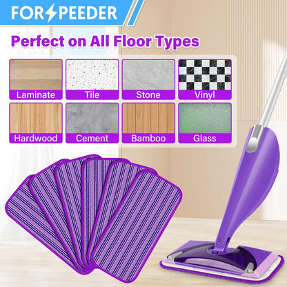6er Pack Mikrofaser Wischpads für Swiffer WetJet, wiederverwendbar