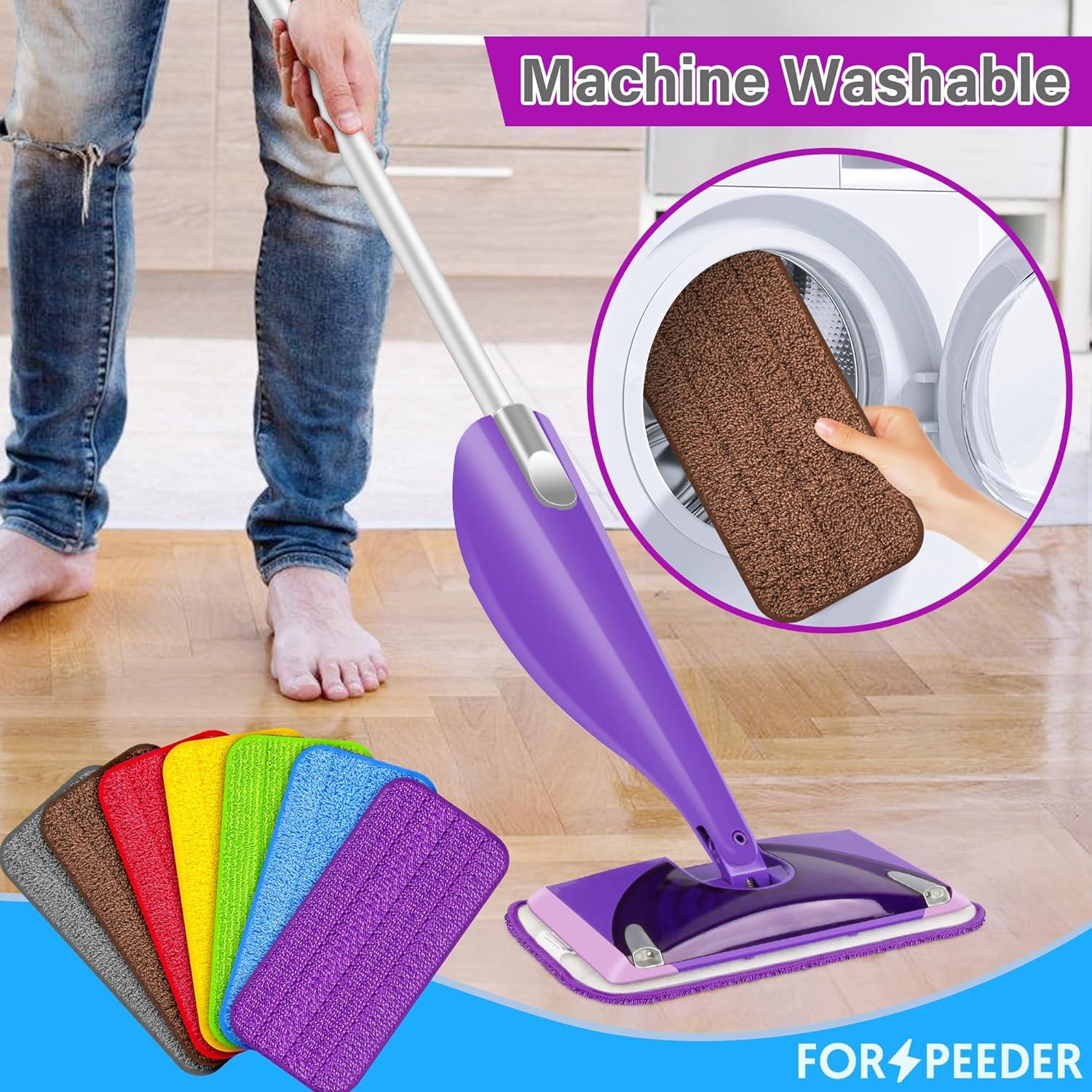 Wiederverwendbare Mikrofaser Wischpads für Swiffer WetJet, 7 Stück