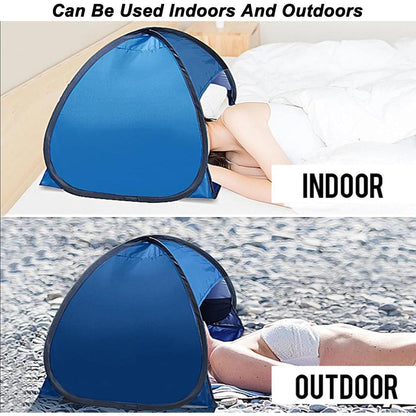 Mini Kopfzelt Pop-Up Sonnen- und Windschutz für Strand