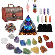 Edelsteine Schmucksteine Set 9 Chakra Natürliche Kristalle