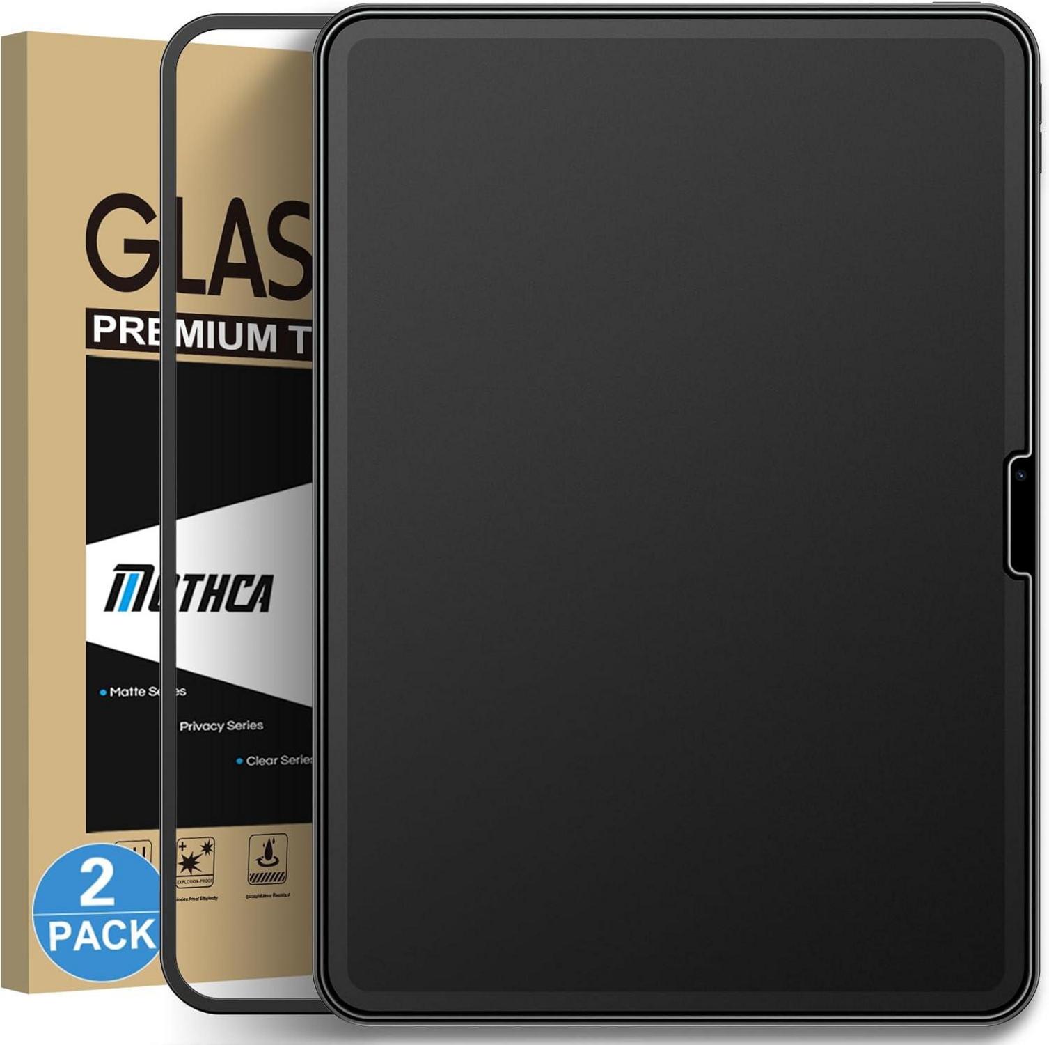 Mothca Matt Panzer Schutzglas iPad Air 11 Zoll 2024, 9H Schutzfolie