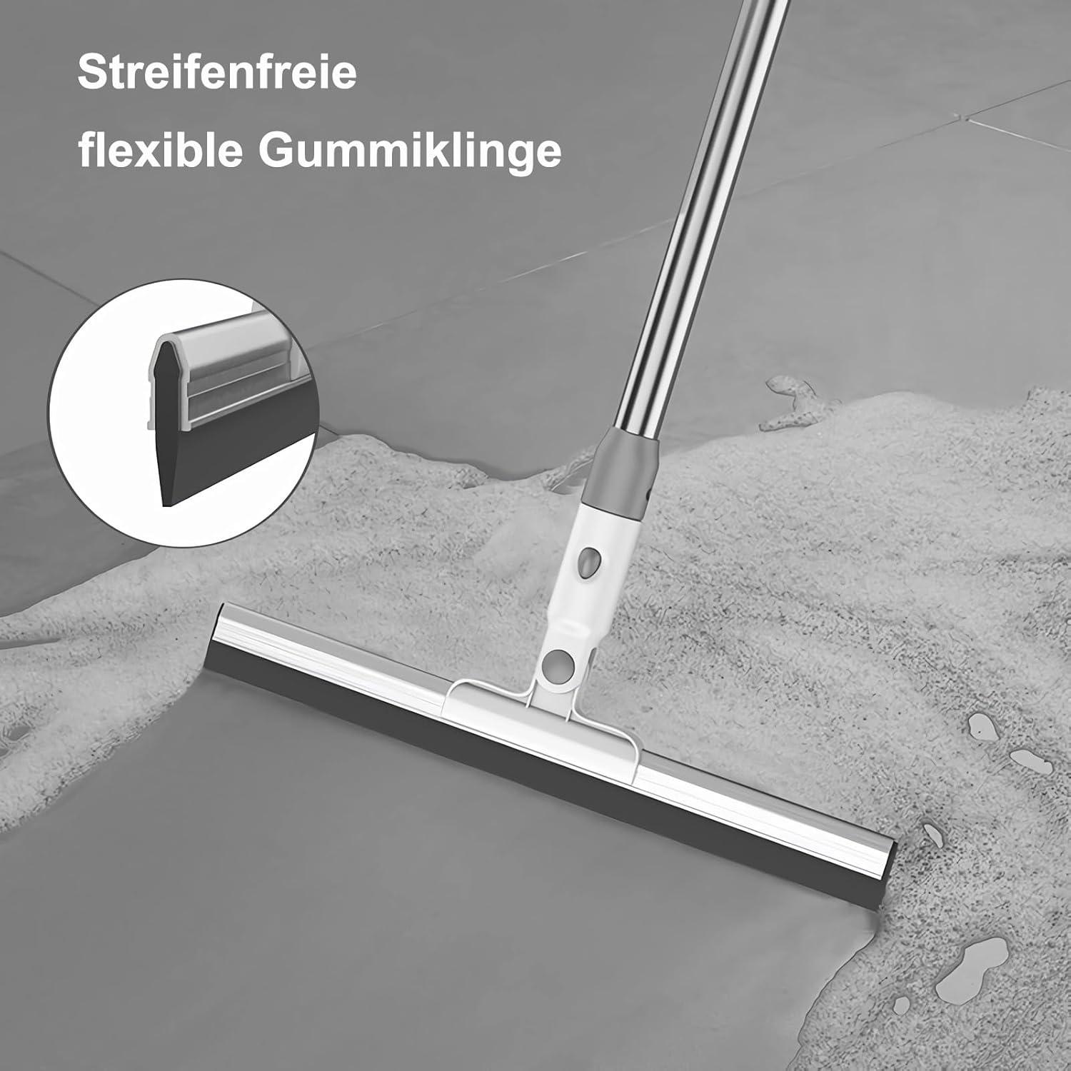 Duschabzieher Gummilippe 130cm Segmentiertes Design Entfernt