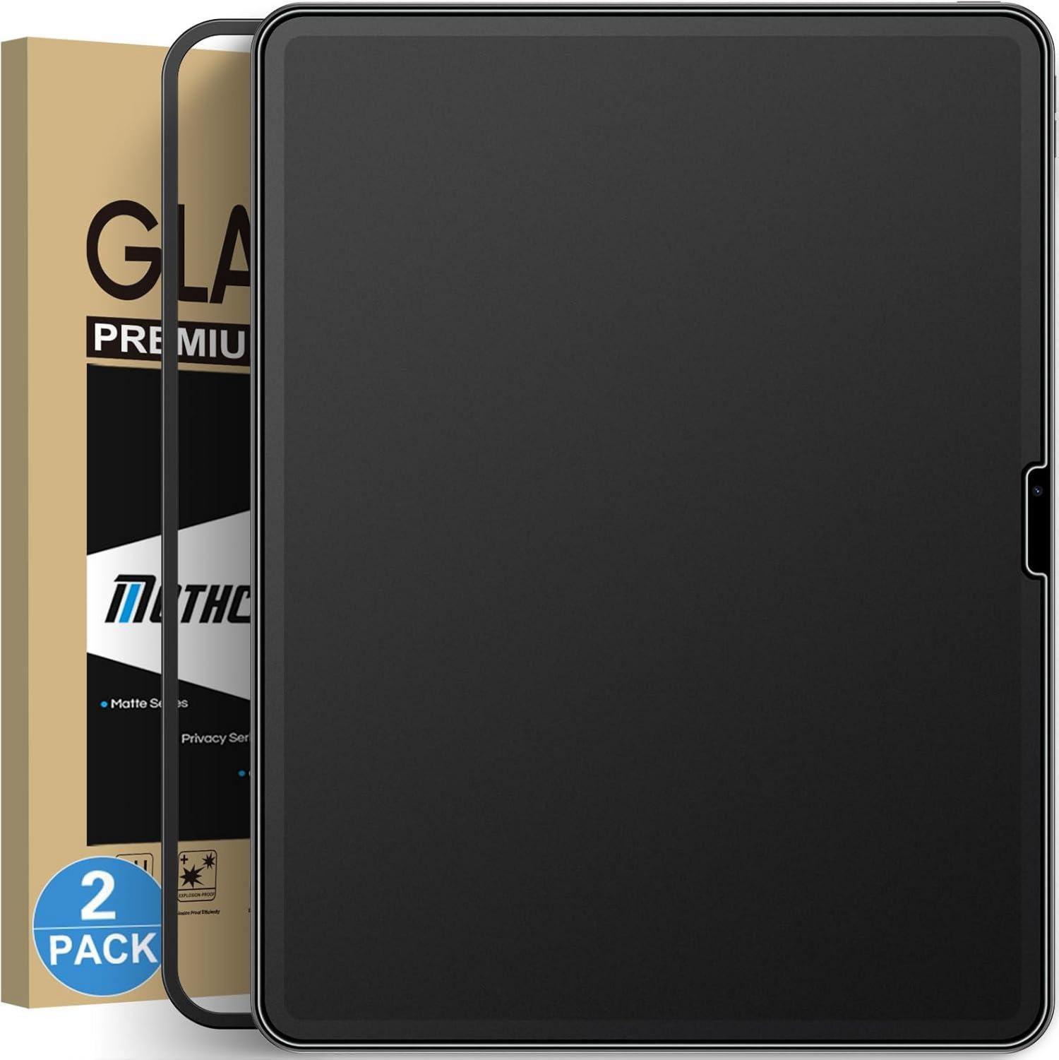 Matt Panzer Schutz Glas iPad Air 13 Zoll 2024 9H Schutzfolie M2 Screen