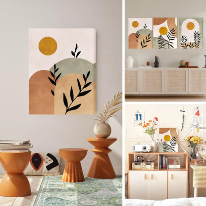 Boho Salbeigrün Bilder Nordische Minimalismus Moderne