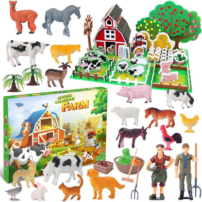 Adventskalender 2026 Junge 3-10 Jahre Tiere Bauerhof