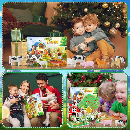 Adventskalender 2026 Junge 3-10 Jahre Tiere Bauerhof