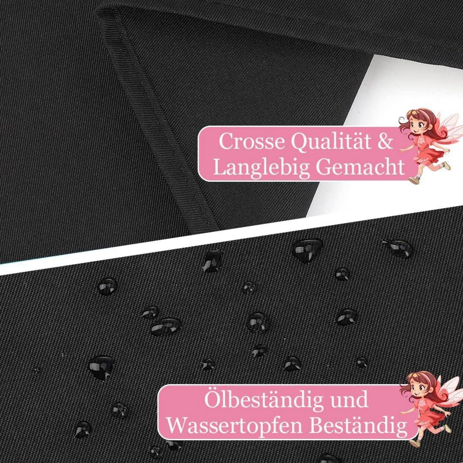 FUKPO Kinderschürze Mädchen Baumwolle Schule Kochen Malen Back Grillschürze