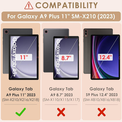 Weiche Silikon Hülle für Samsung Galaxy Tab A9 Plus 11 Zoll