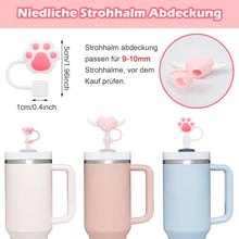 Silikon Strohhalm Abdeckung Set für Stanley Cup 40oz Tumbler