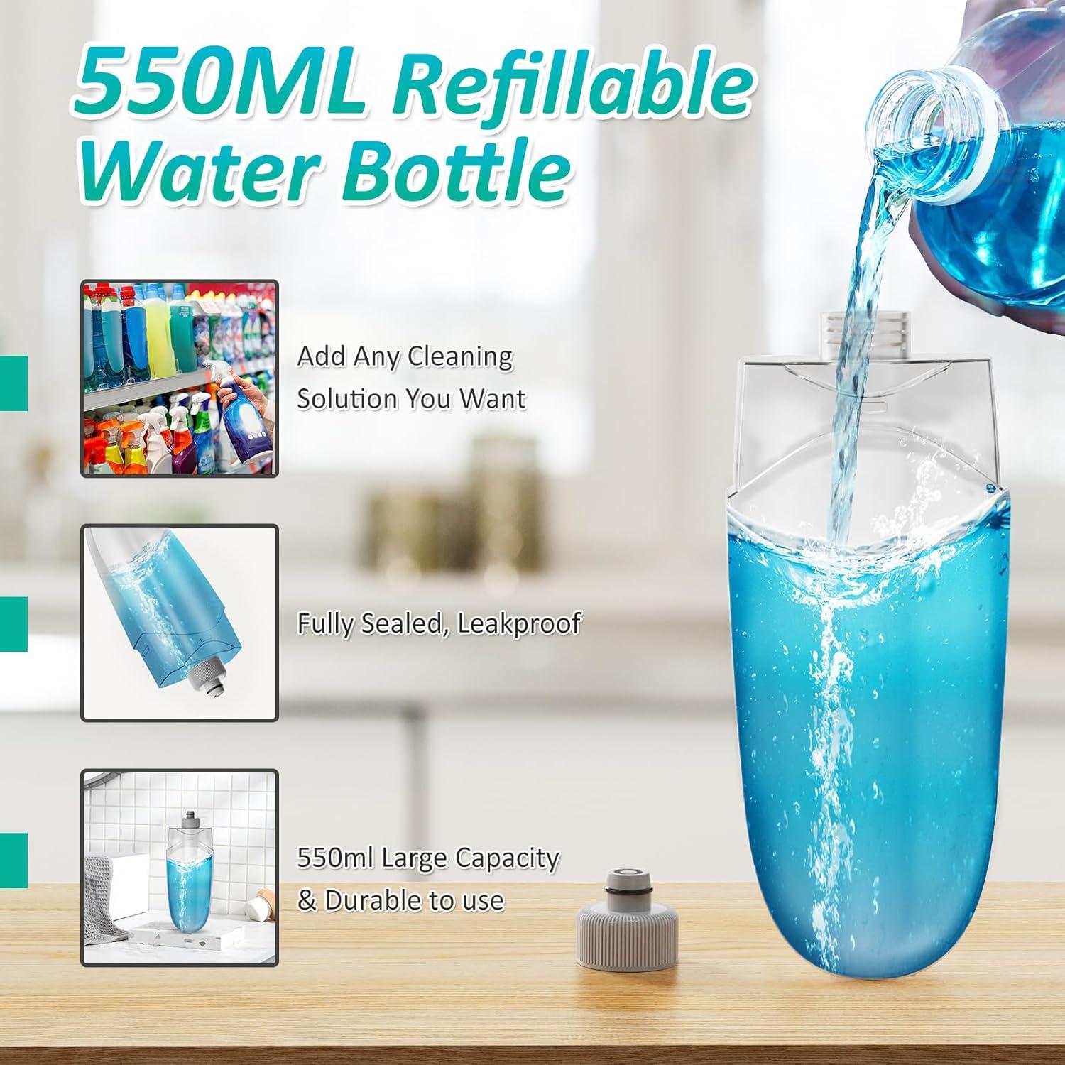 Sprühwischer Bodenwischer Wischmopp mit wassertank für