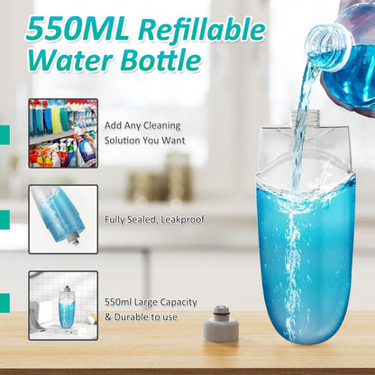 Sprühwischer Bodenwischer Wischmopp mit wassertank für
